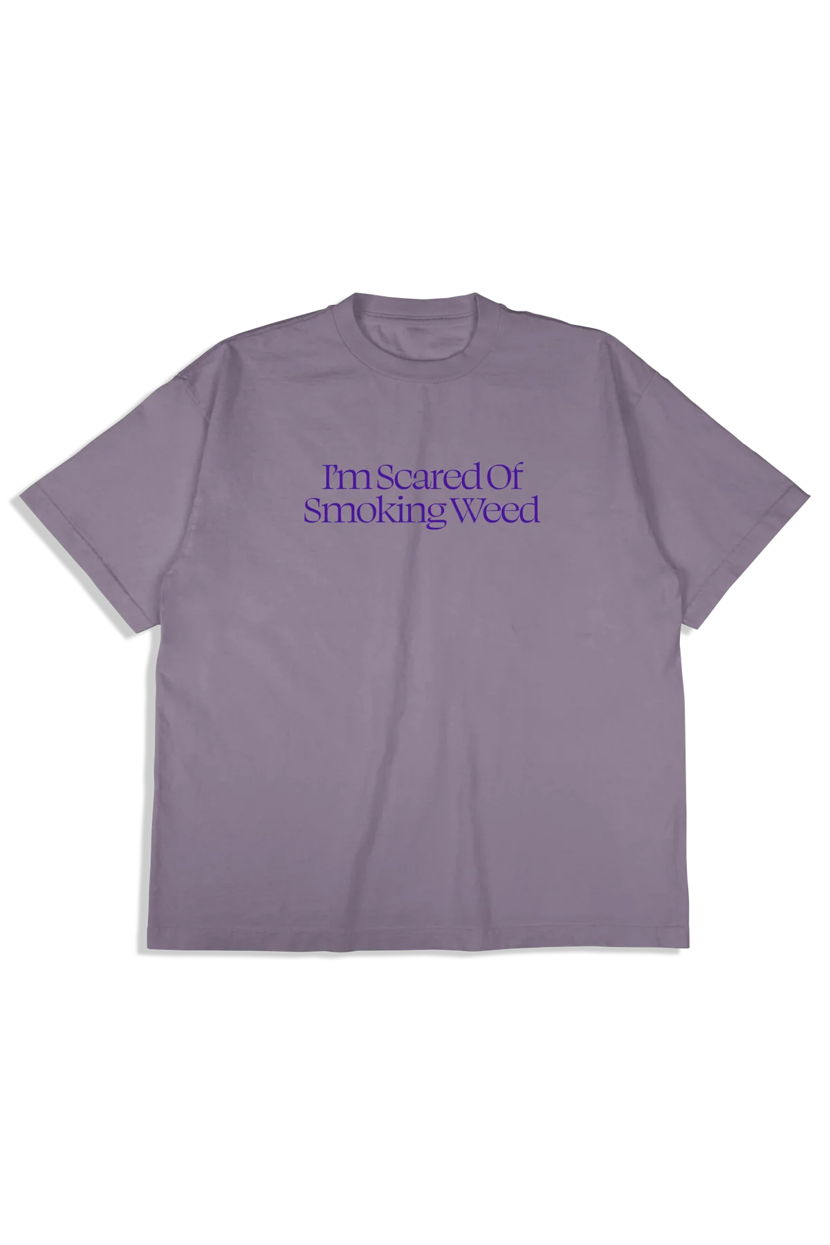 Scared Weed S/S Premium Tee - Grape