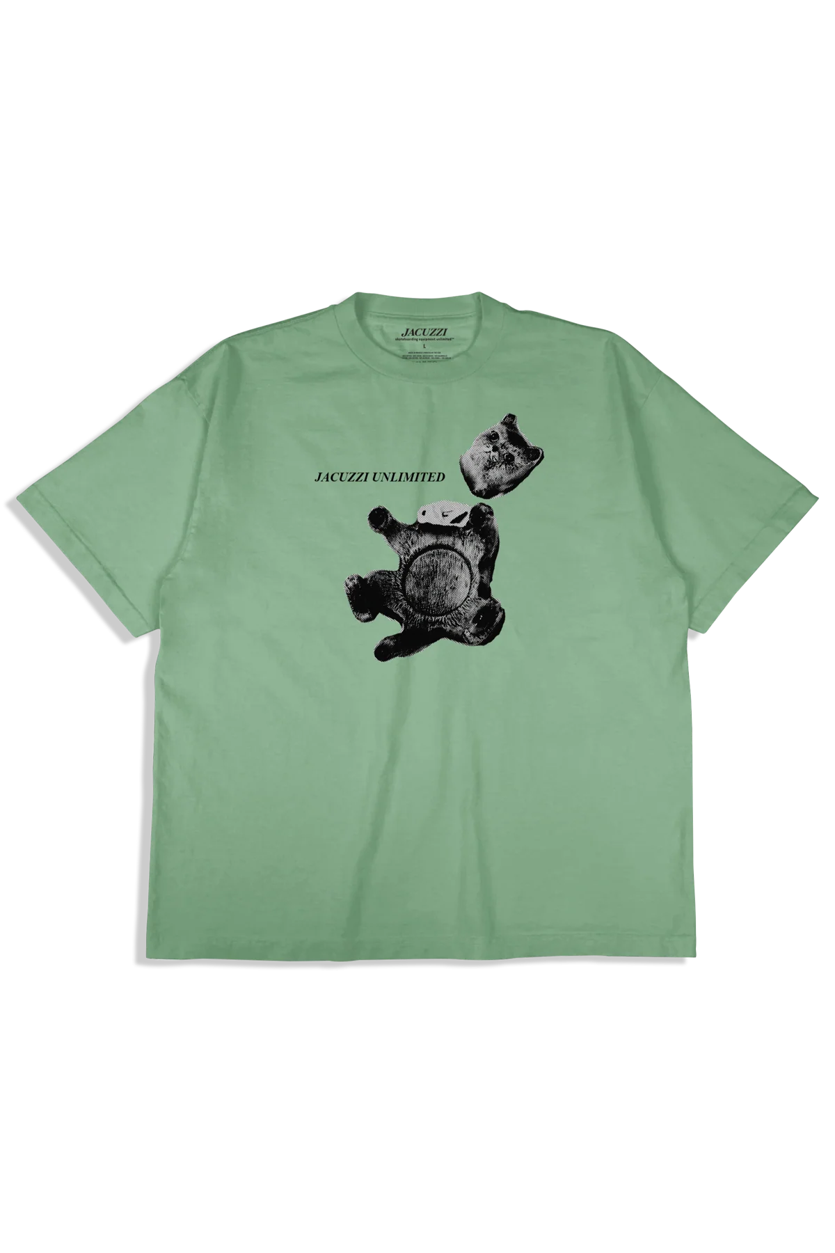 Broken Garment Dye Premium S/S Tee - Island Moss