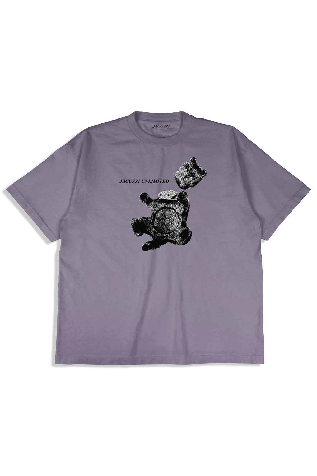 Broken Garment Dye Premium S/S Tee - Grape Ice