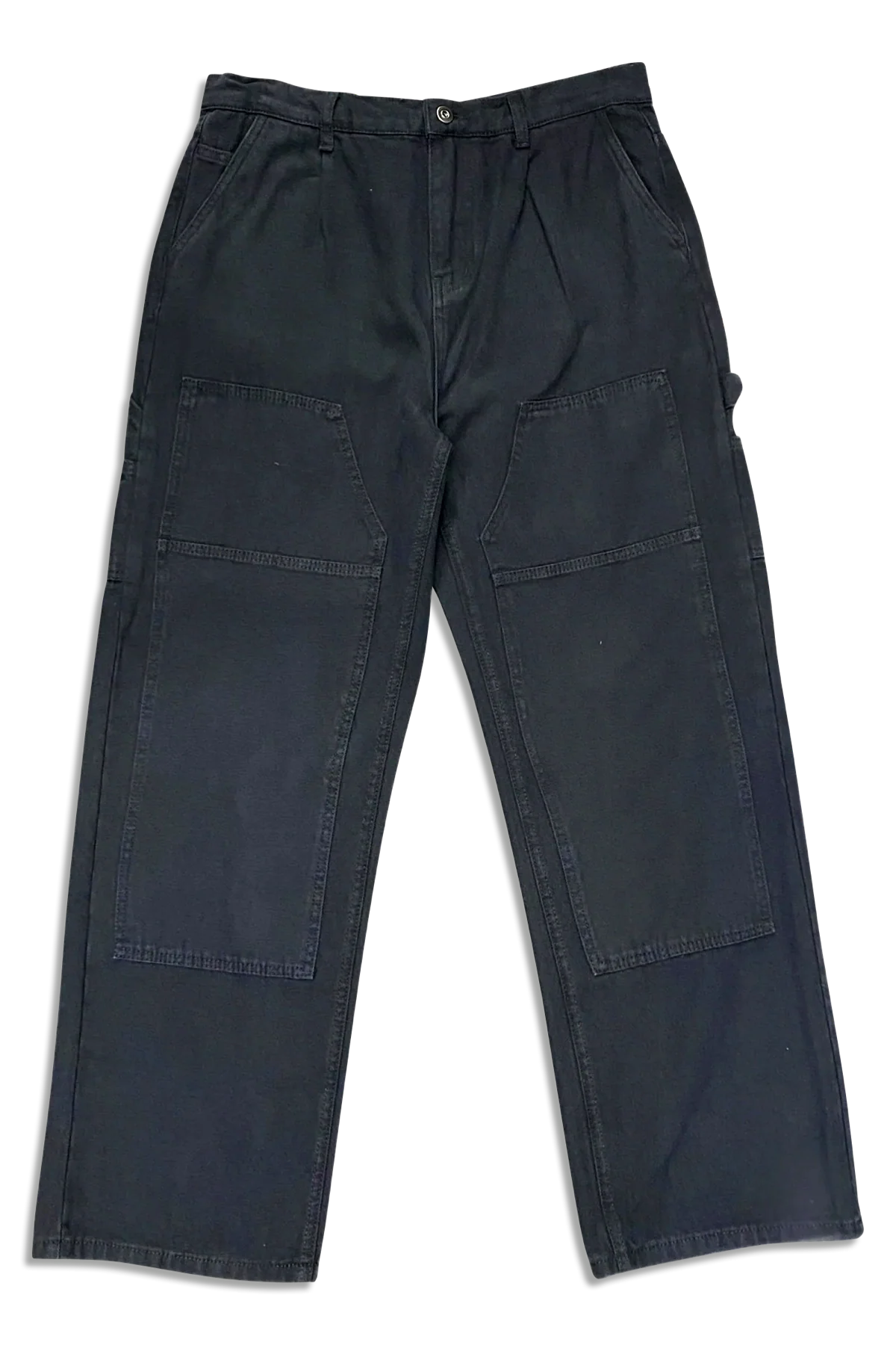 Double Knee Carpenter Pant - Black