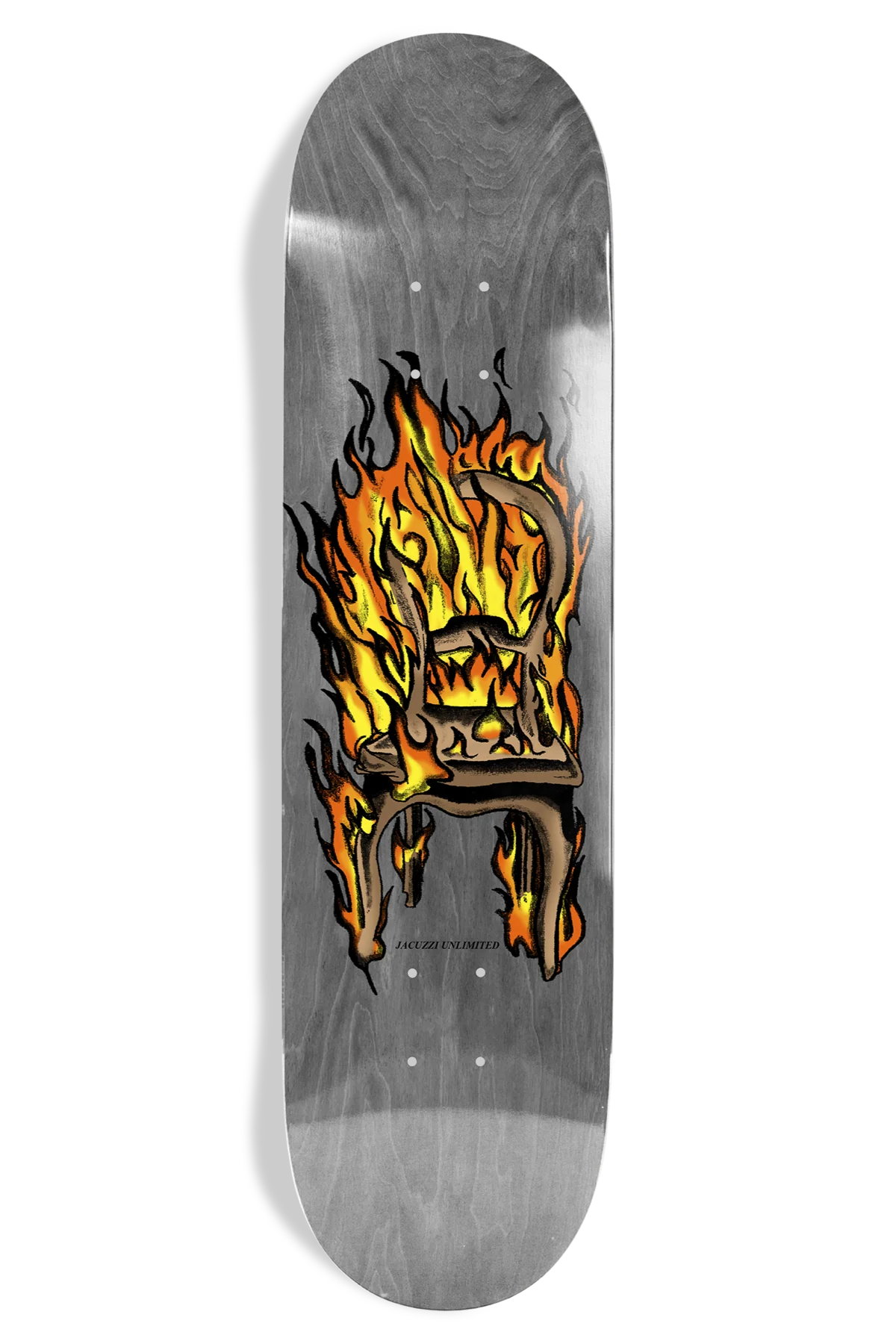 Chair on Fire Twin Tail art EX7 Deck - 8.5