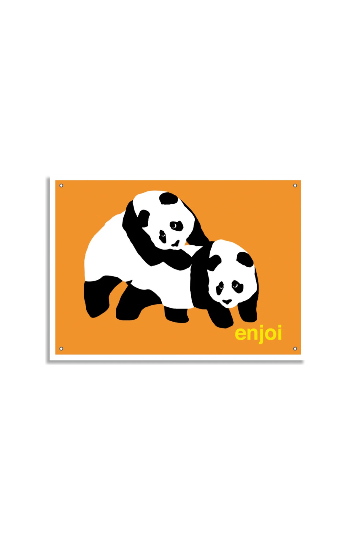Piggy Back Panda Banner