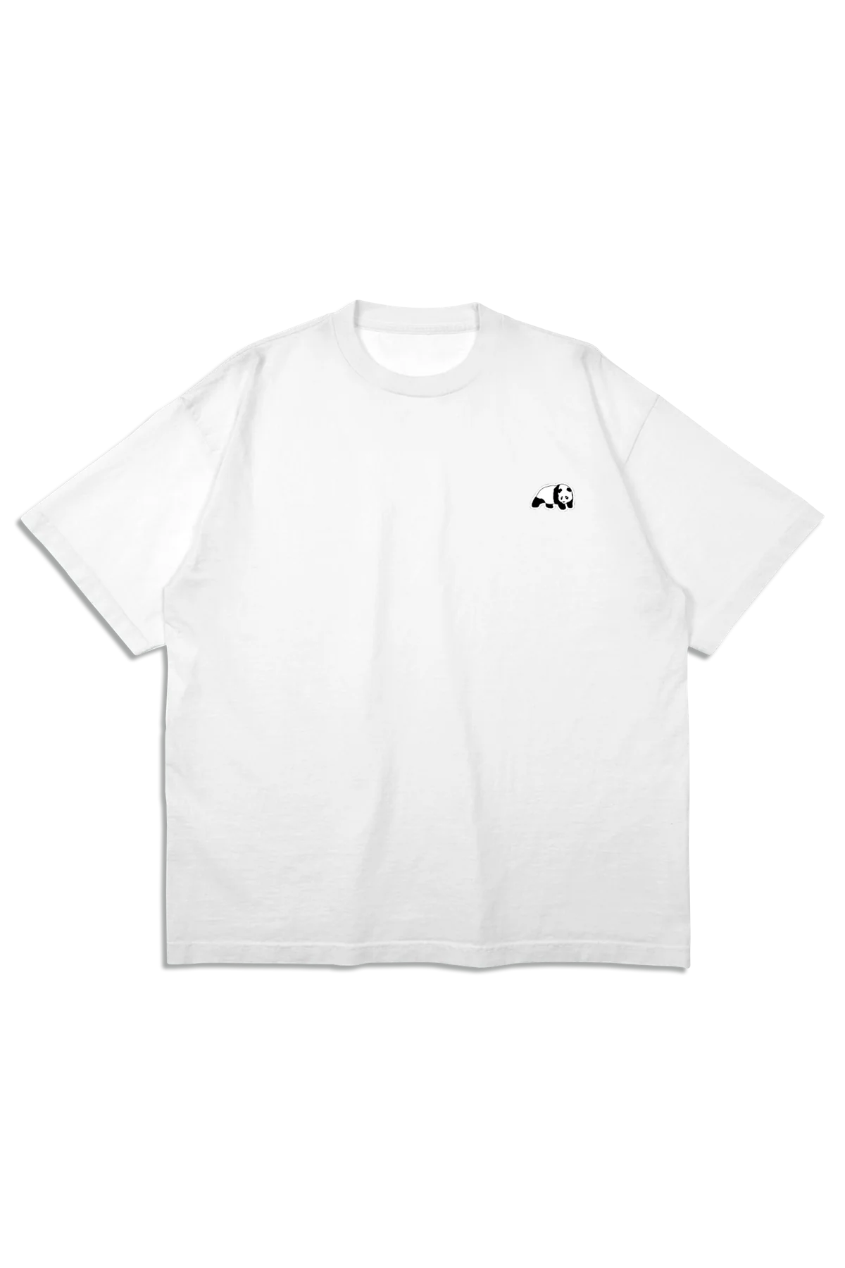 Panda Patch Premium S/S Tee - White