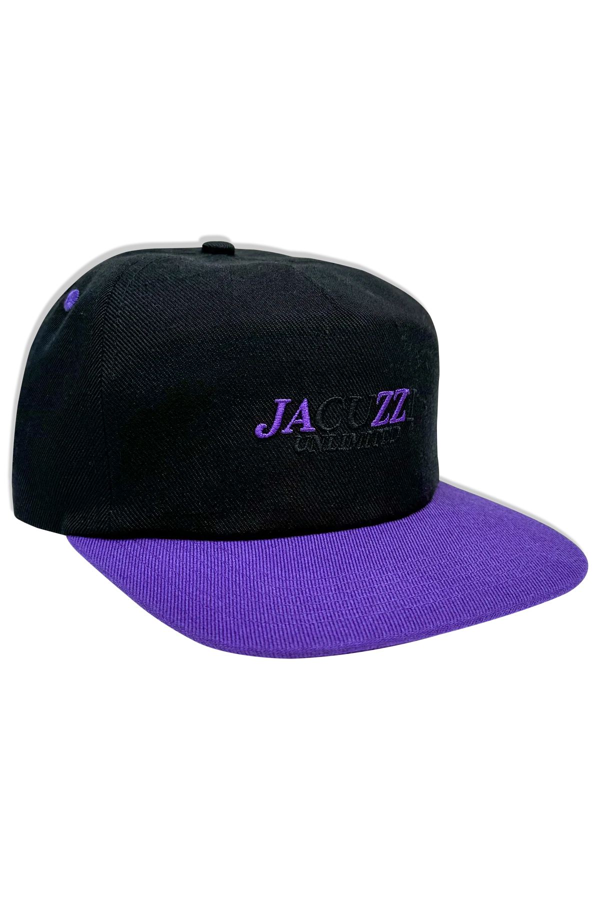 Jazz EMB Hat - Black/ Purple